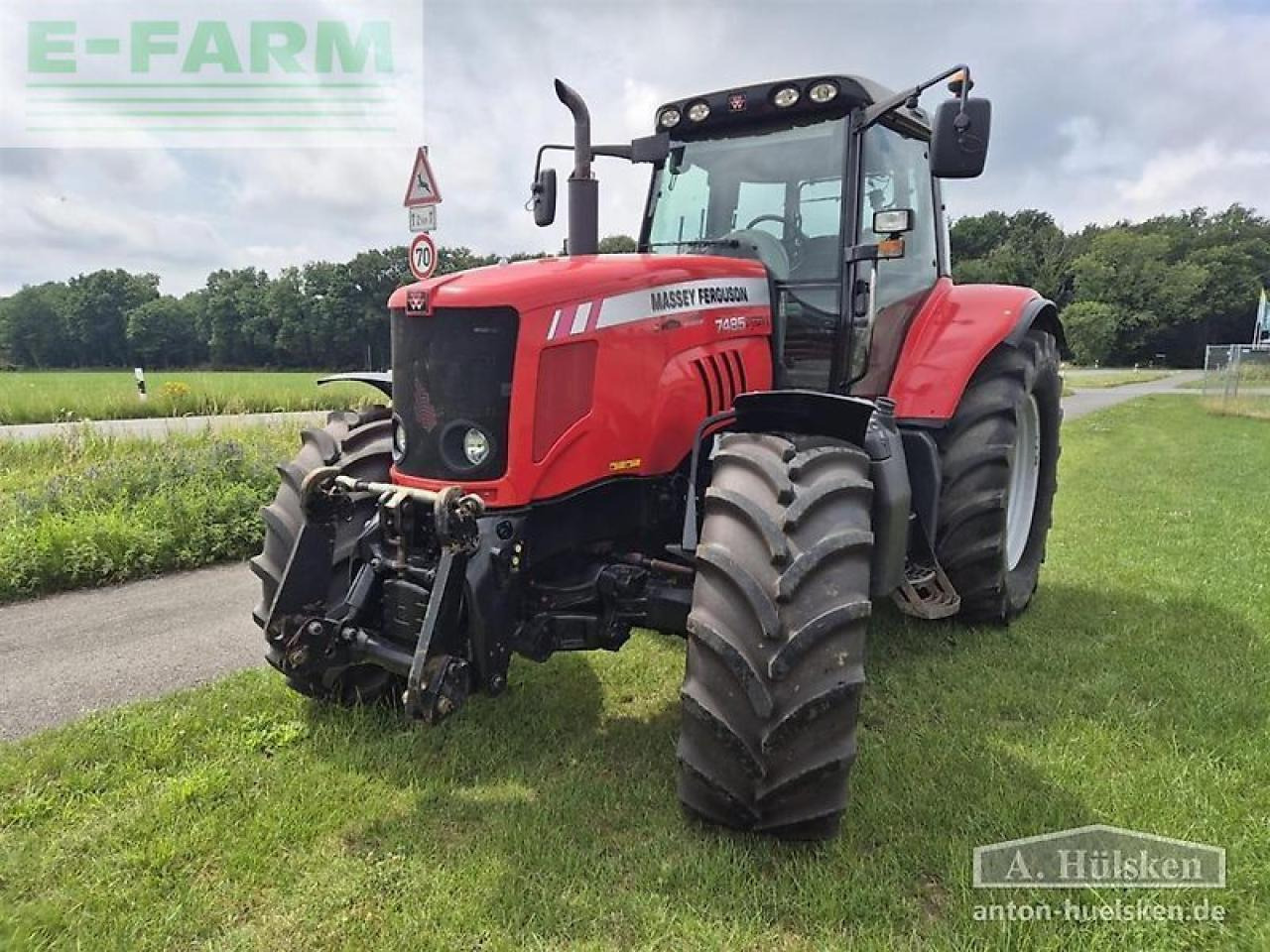 Massey Ferguson mf 7485 dyna-vt comfort plus mit gps rtk - Трактор: снимка 1 Massey Ferguson mf 7485 dyna-vt comfort plus mit gps rtk - Трактор: снимка 1