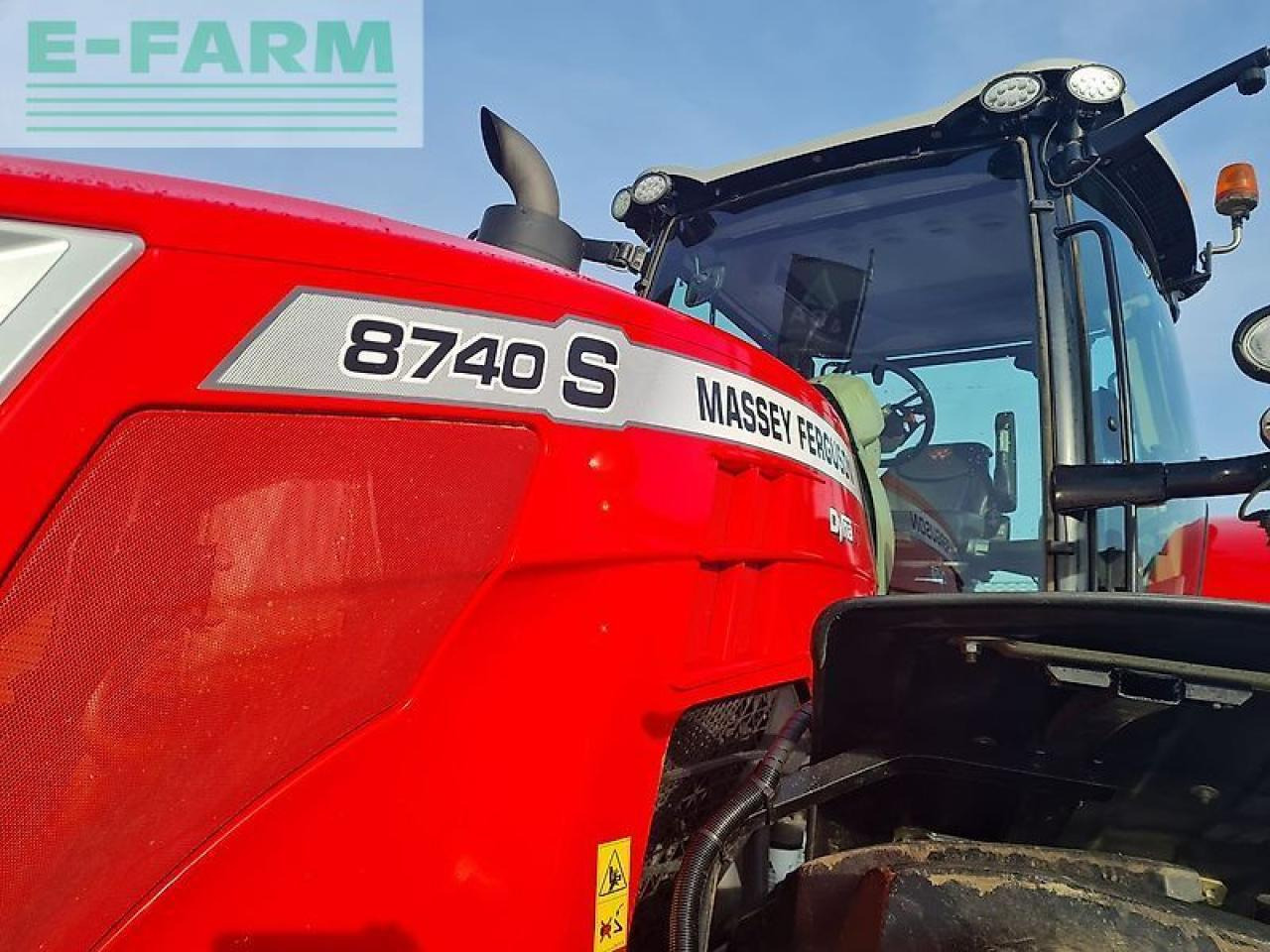 Massey Ferguson mf 8740 s efficient - Трактор: снимка 3 Massey Ferguson mf 8740 s efficient - Трактор: снимка 3