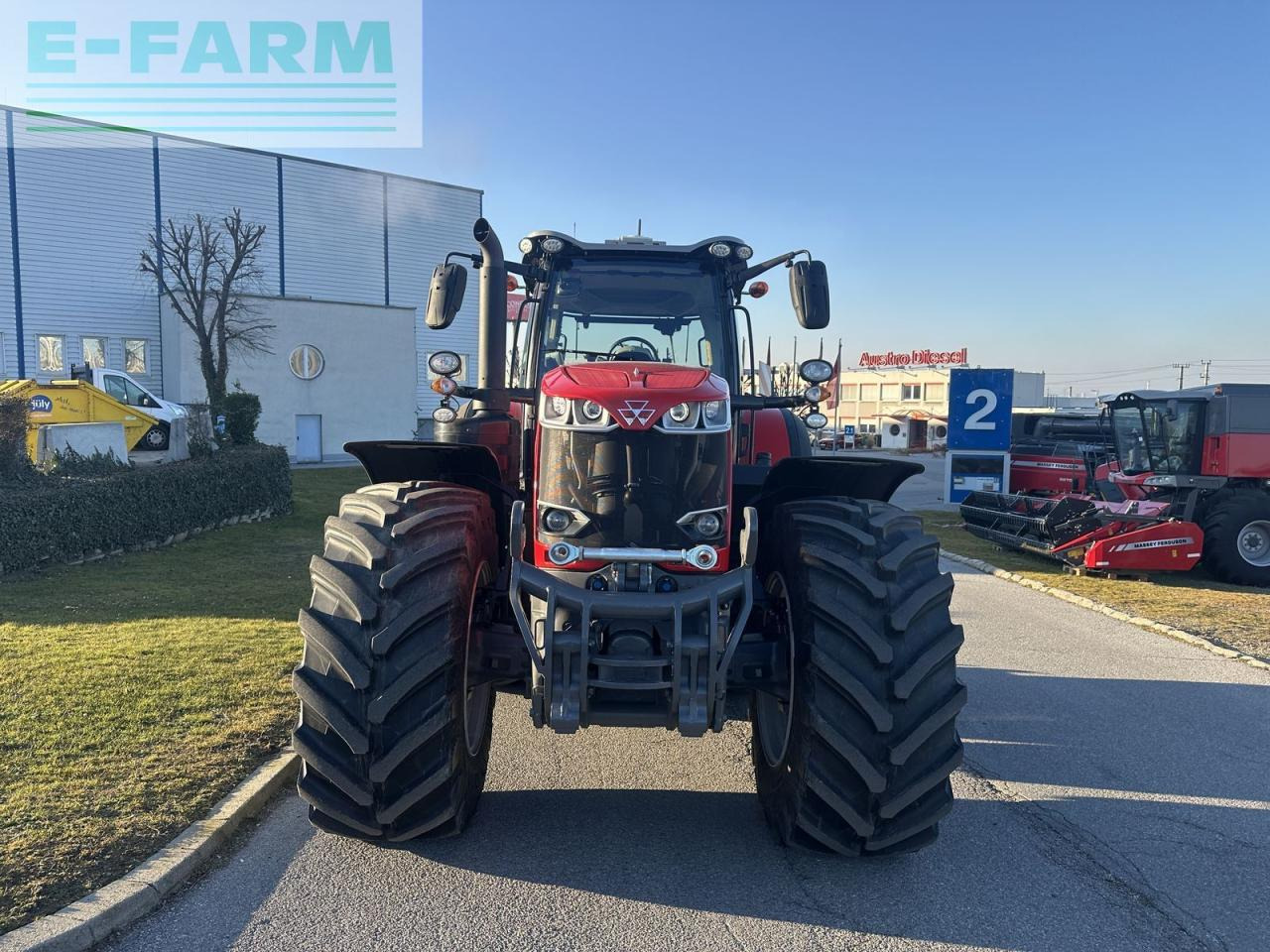 Massey Ferguson mf 8740 s (stage v) - Трактор: снимка 2 Massey Ferguson mf 8740 s (stage v) - Трактор: снимка 2