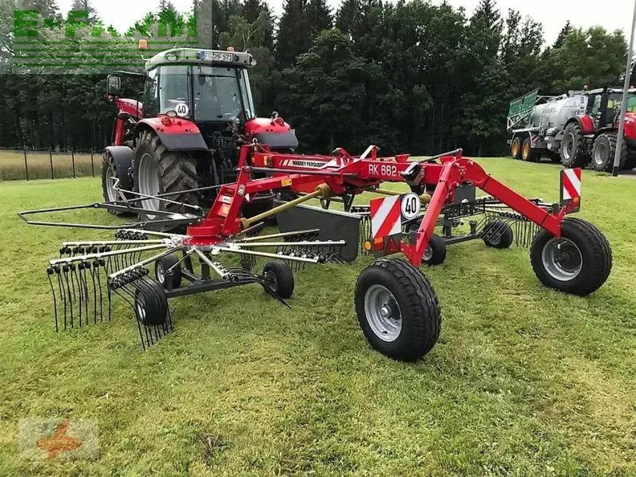 Massey Ferguson mf rk 662 trc / fella juras 671 - Гребло/ Сенообръщачка: снимка 2 Massey Ferguson mf rk 662 trc / fella juras 671 - Гребло/ Сенообръщачка: снимка 2