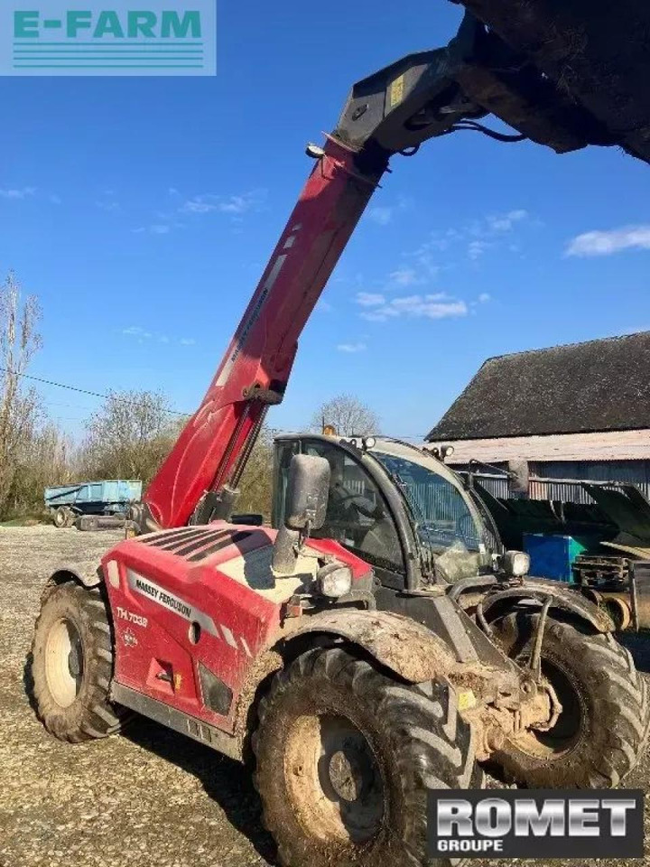 Massey Ferguson th7038 - Телескопичен товарач: снимка 1 Massey Ferguson th7038 - Телескопичен товарач: снимка 1