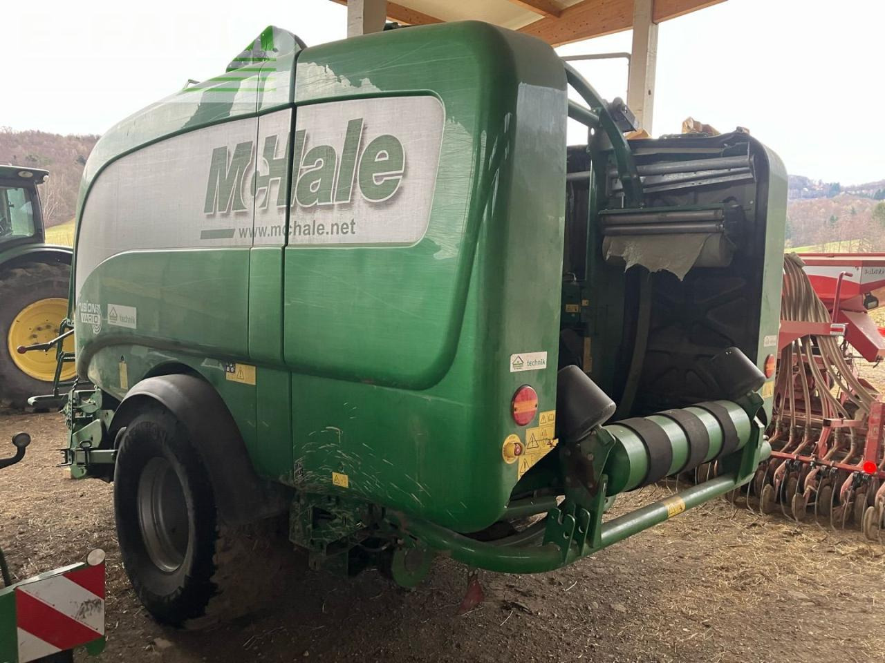 Сламопреса за квадратни бали Mc Hale Fusion Vario: снимка 6