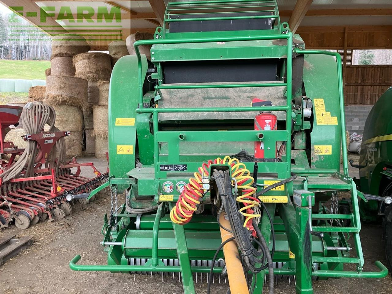 Сламопреса за квадратни бали Mc Hale Fusion Vario: снимка 9