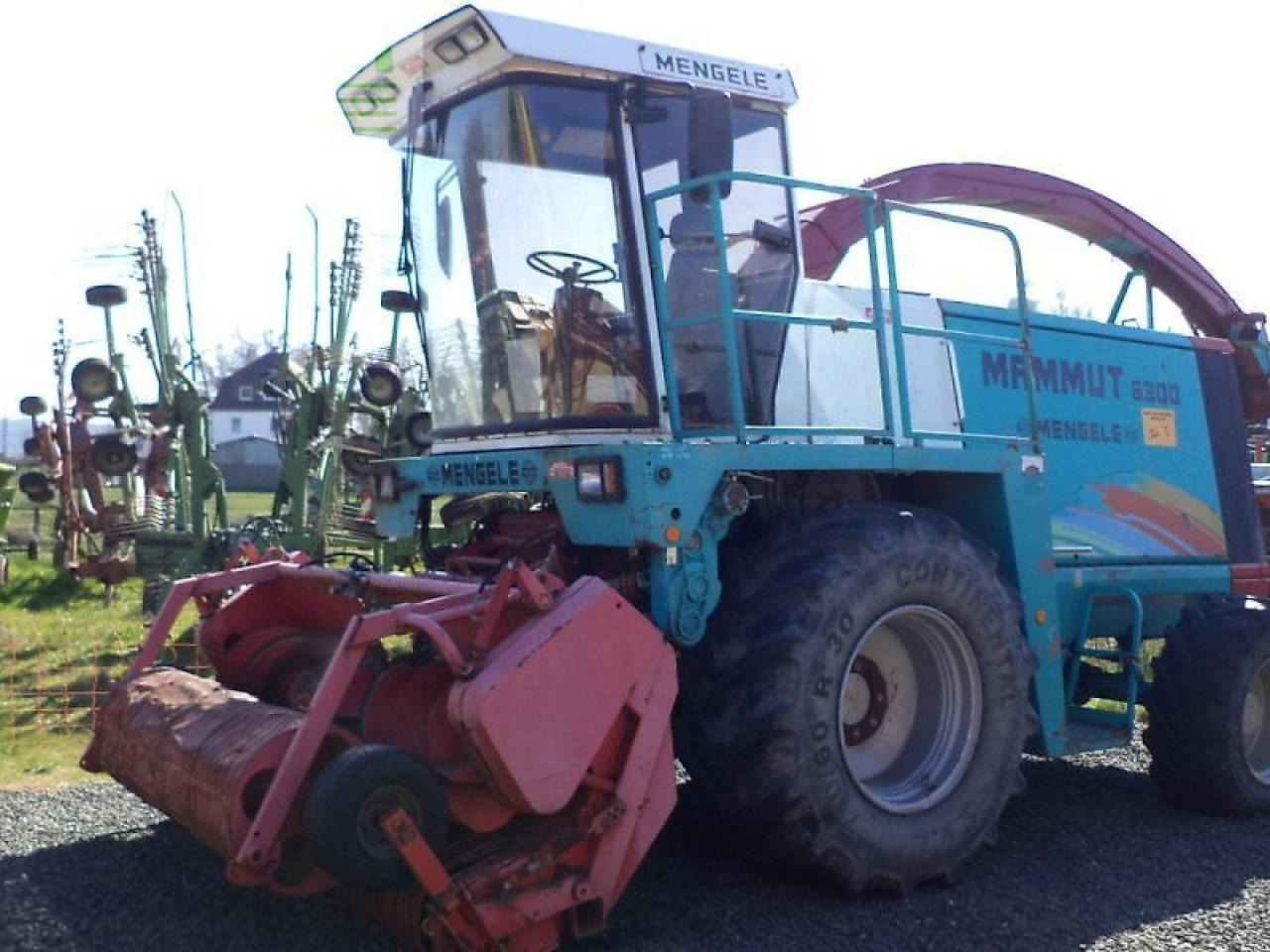 Mengele mammut 6300 - Силажокомбайн: снимка 2 Mengele mammut 6300 - Силажокомбайн: снимка 2