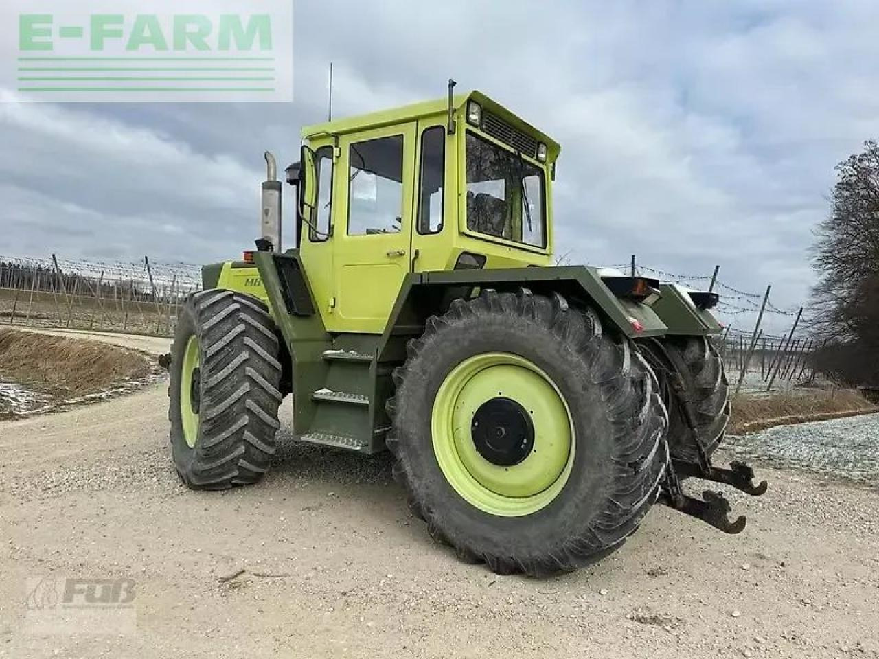 Mercedes-Benz mb trac 1300 turbo intercooler - Трактор: снимка 3 Mercedes-Benz mb trac 1300 turbo intercooler - Трактор: снимка 3