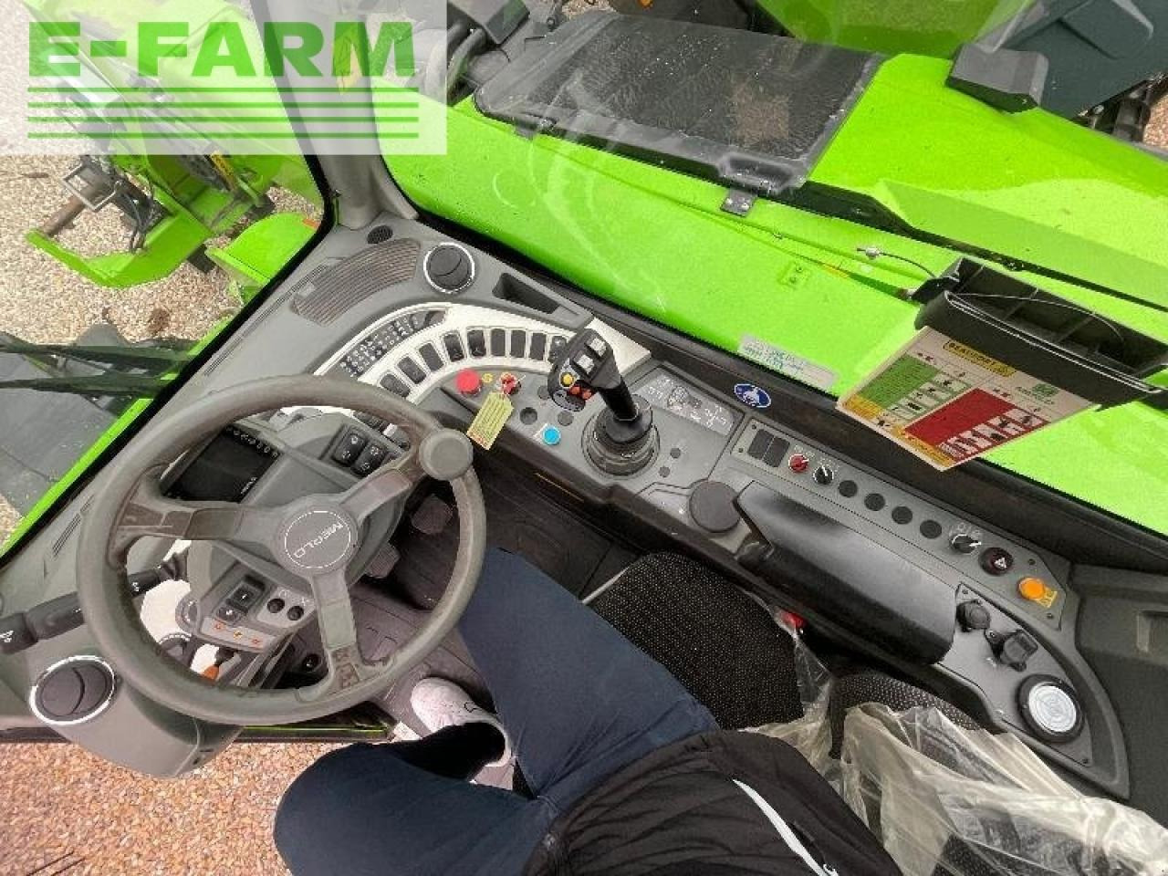 Телескопичен товарач Merlo 42,7 cs140: снимка 7