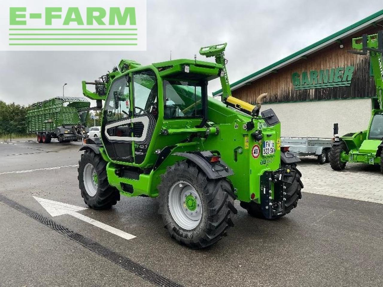 Телескопичен товарач Merlo 42,7 cs140: снимка 6