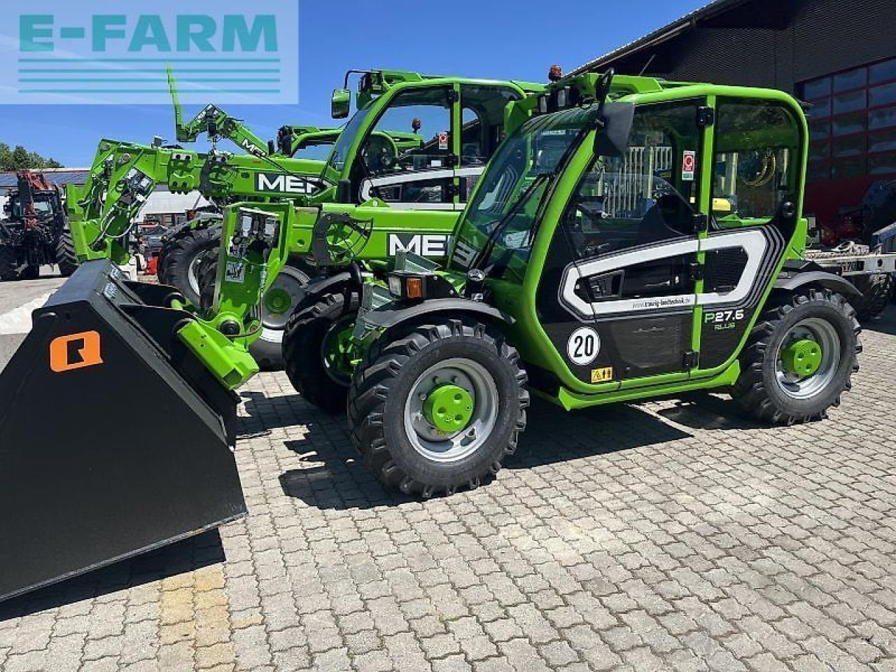 Merlo p 27.6-plus - Телескопичен товарач: снимка 4 Merlo p 27.6-plus - Телескопичен товарач: снимка 4