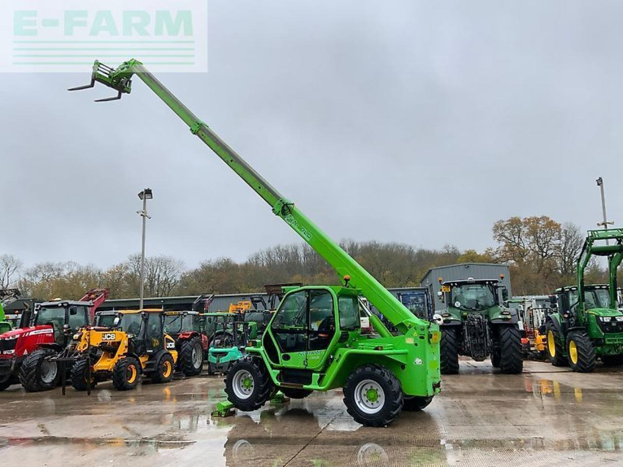 Телескопичен товарач Merlo p38.13 telehandler (st25217): снимка 14