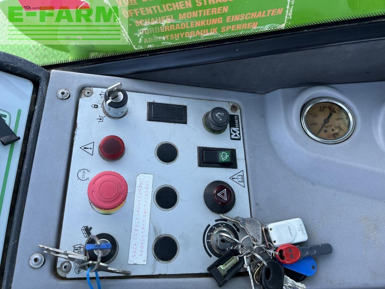 Телескопичен товарач Merlo roto 45.21 mcss mit funksteuerung: снимка 15