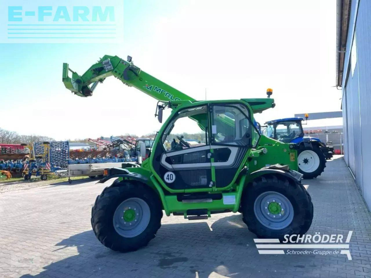 Телескопичен товарач Merlo tf 38.10 cs - 156: снимка 6