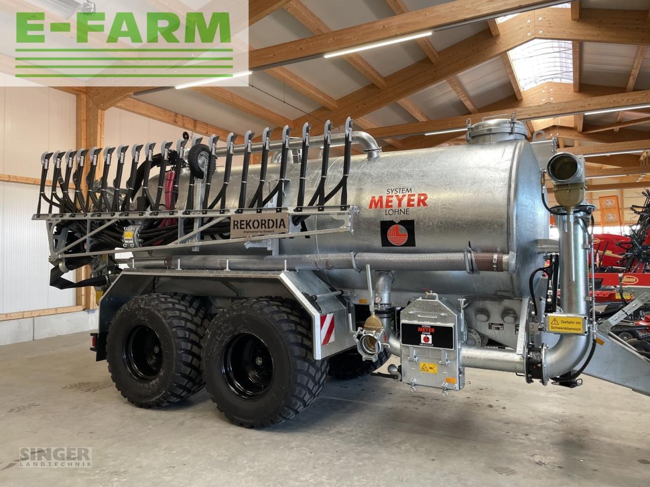 Meyer-Lohne rekordia farmer 12500l mit bomech speedy 12 - Цистерна за течен тор: снимка 1 Meyer-Lohne rekordia farmer 12500l mit bomech speedy 12 - Цистерна за течен тор: снимка 1