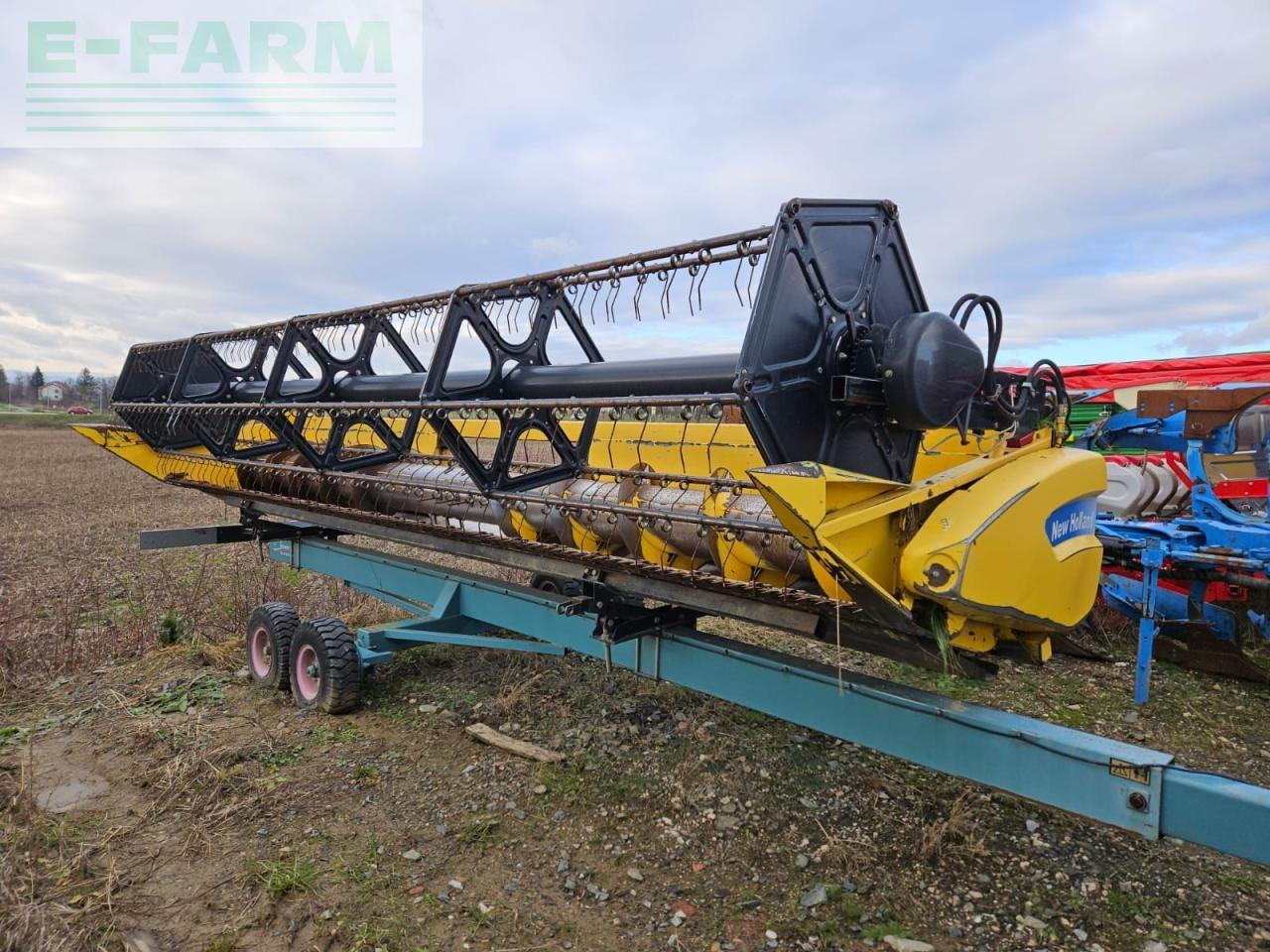 Зърнокомбайн New Holland CX 860: снимка 10