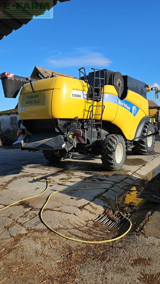 Зърнокомбайн New Holland CX 860: снимка 8