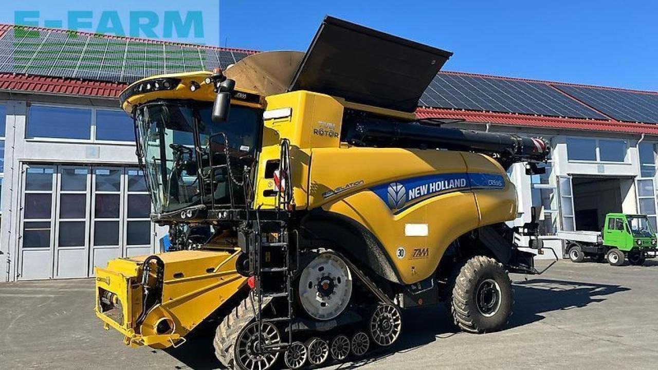 New Holland cr 8.90 raupe 14500 liter korntank track + sw + sww intellisense - Зърнокомбайн: снимка 1 New Holland cr 8.90 raupe 14500 liter korntank track + sw + sww intellisense - Зърнокомбайн: снимка 1