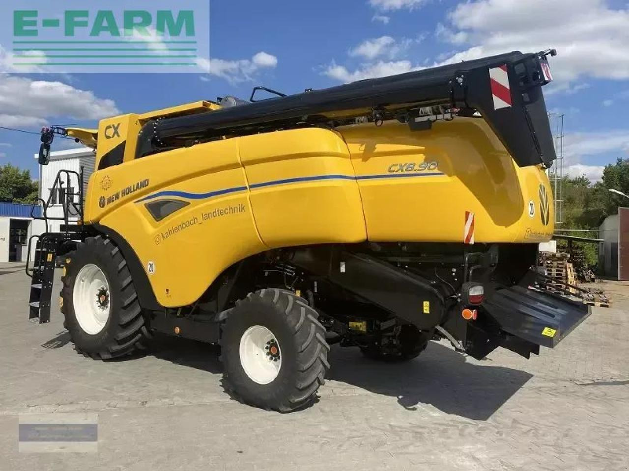 New Holland cx 8.90 - Зърнокомбайн: снимка 3 New Holland cx 8.90 - Зърнокомбайн: снимка 3