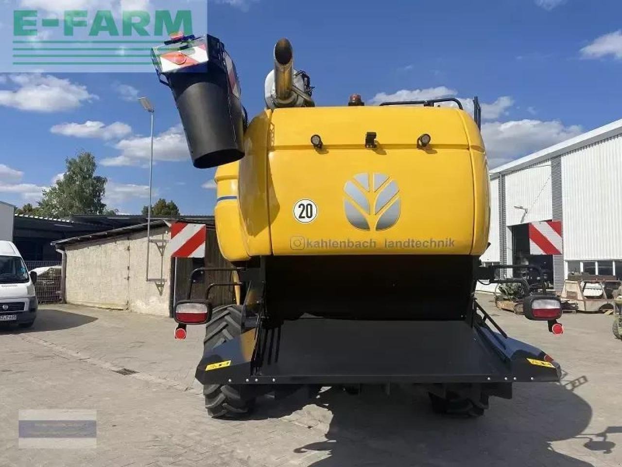 Зърнокомбайн New Holland cx 8.90: снимка 8 Зърнокомбайн New Holland cx 8.90: снимка 8