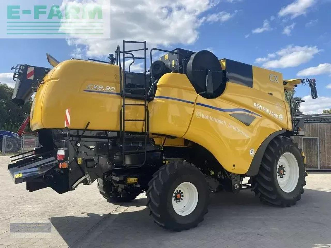 New Holland cx 8.90 - Зърнокомбайн: снимка 4 New Holland cx 8.90 - Зърнокомбайн: снимка 4