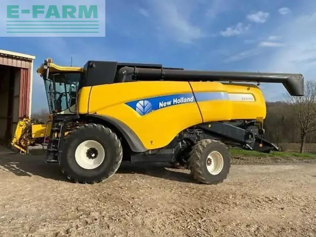 New Holland cx 8090 - Зърнокомбайн: снимка 4 New Holland cx 8090 - Зърнокомбайн: снимка 4