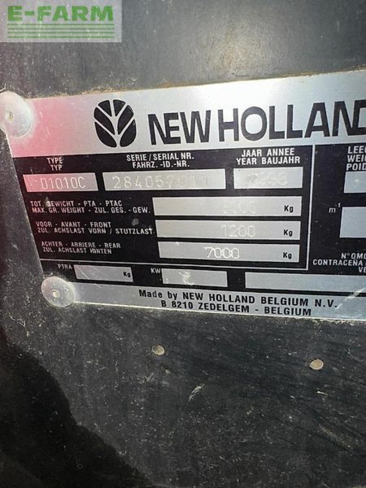 New Holland d1010 - Сламопреса за квадратни бали: снимка 5 New Holland d1010 - Сламопреса за квадратни бали: снимка 5