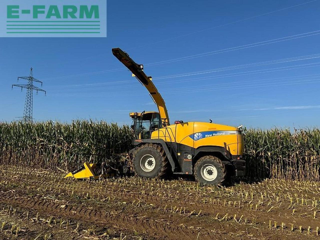 New Holland fr 9060 - Силажокомбайн: снимка 1 New Holland fr 9060 - Силажокомбайн: снимка 1