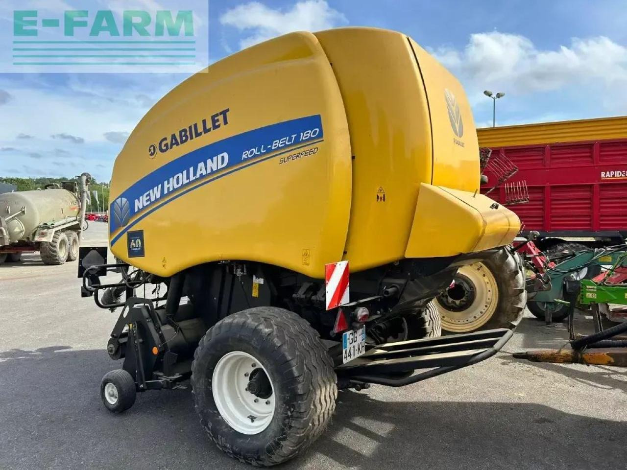 New Holland roll-belt180 - Сламопреса за квадратни бали: снимка 4 New Holland roll-belt180 - Сламопреса за квадратни бали: снимка 4