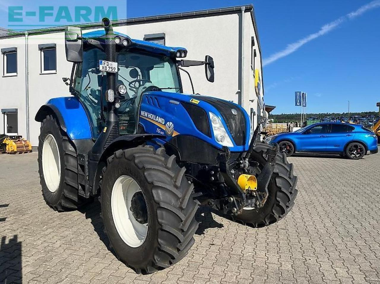 New Holland t 6.180 dc - Трактор: снимка 1 New Holland t 6.180 dc - Трактор: снимка 1