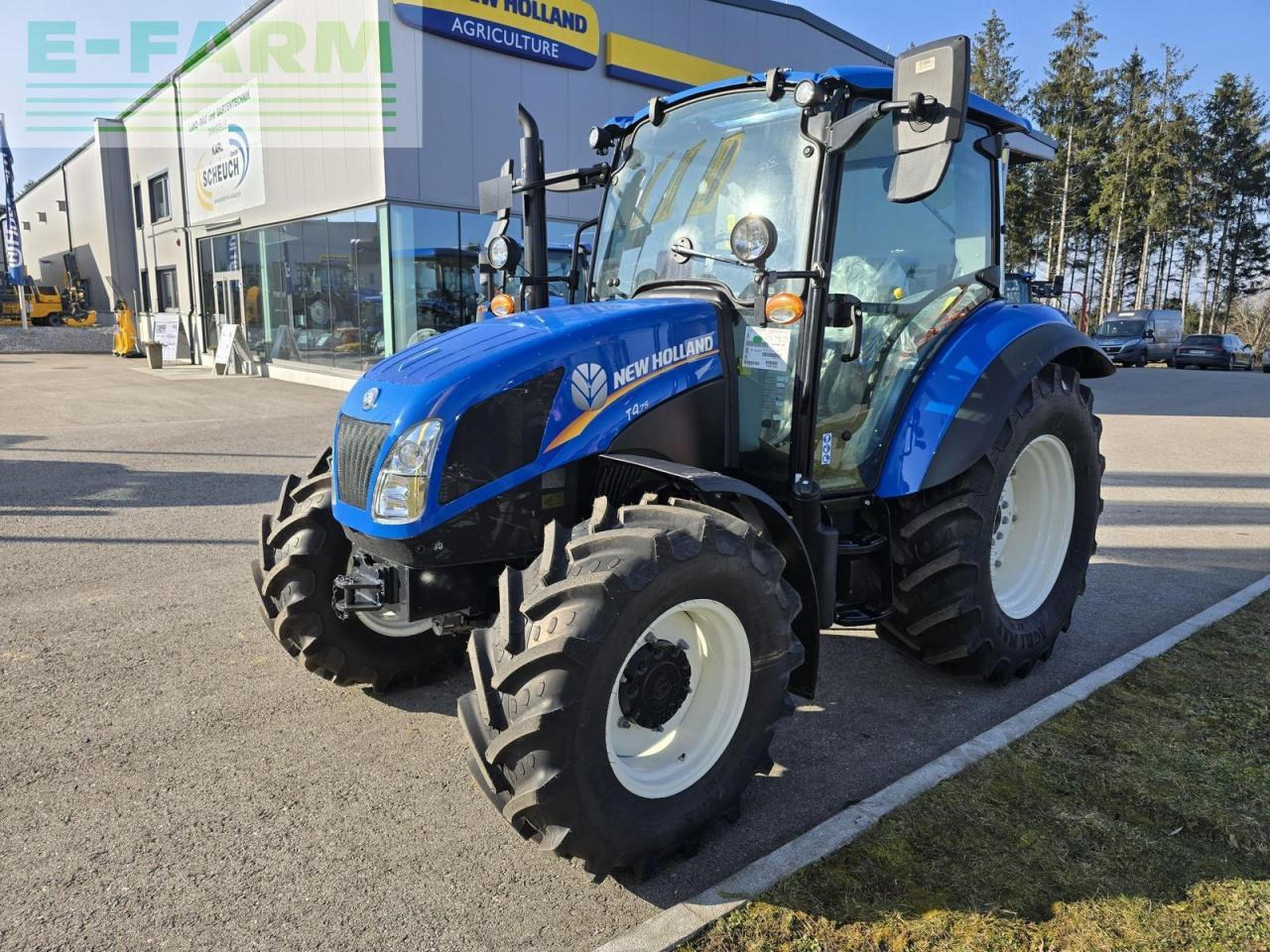New Holland t4.75 stage v - Трактор: снимка 3 New Holland t4.75 stage v - Трактор: снимка 3