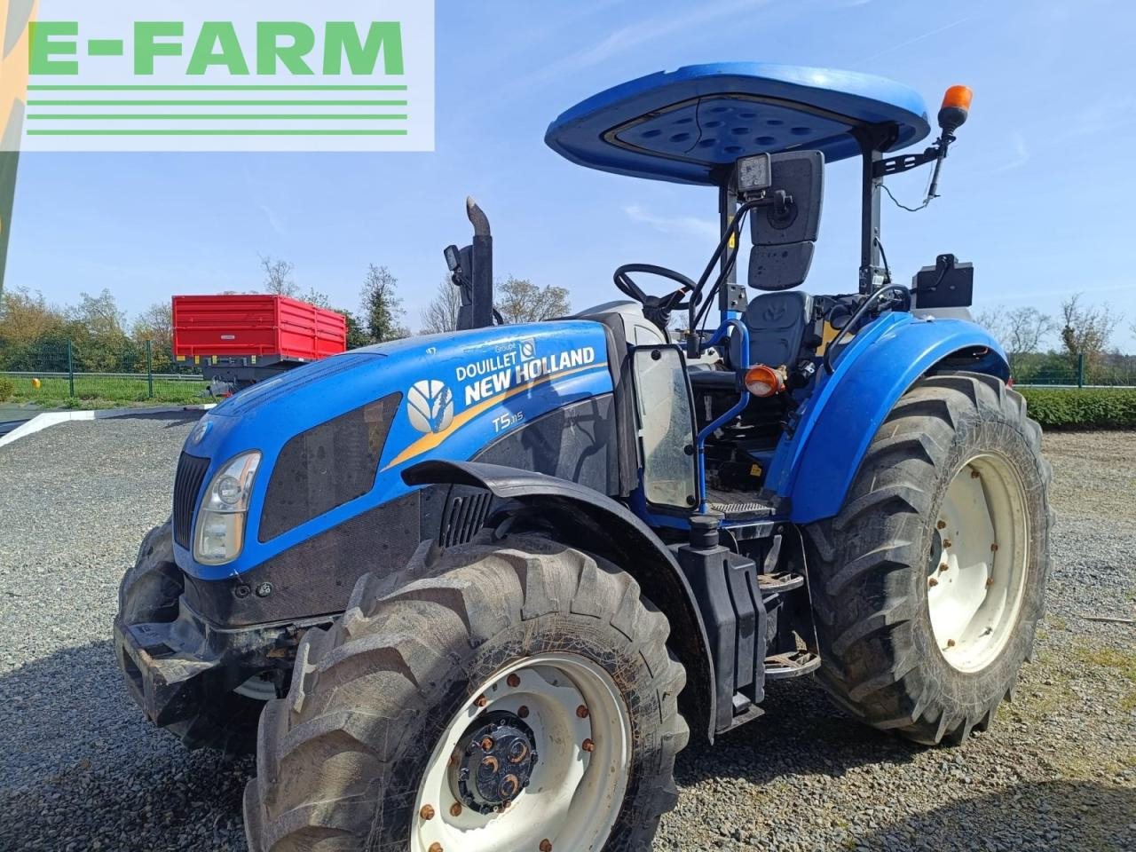 New Holland t5.115dc - Трактор: снимка 1 New Holland t5.115dc - Трактор: снимка 1