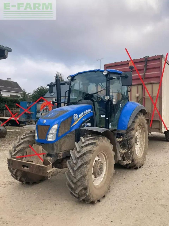 New Holland t5 95 electro command - Трактор: снимка 1 New Holland t5 95 electro command - Трактор: снимка 1