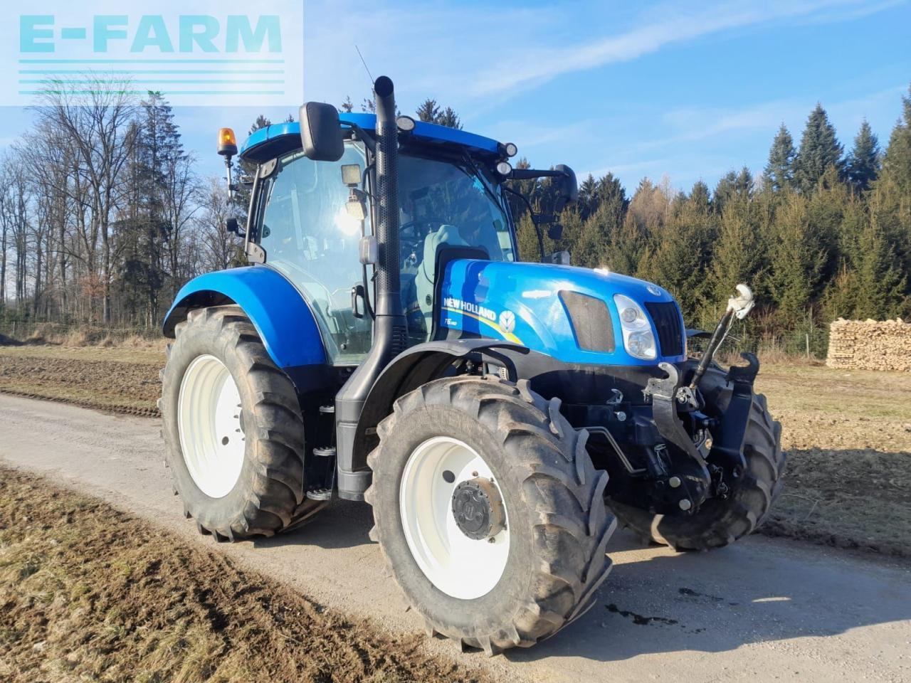 New Holland t6.140 auto command - Трактор: снимка 1 New Holland t6.140 auto command - Трактор: снимка 1