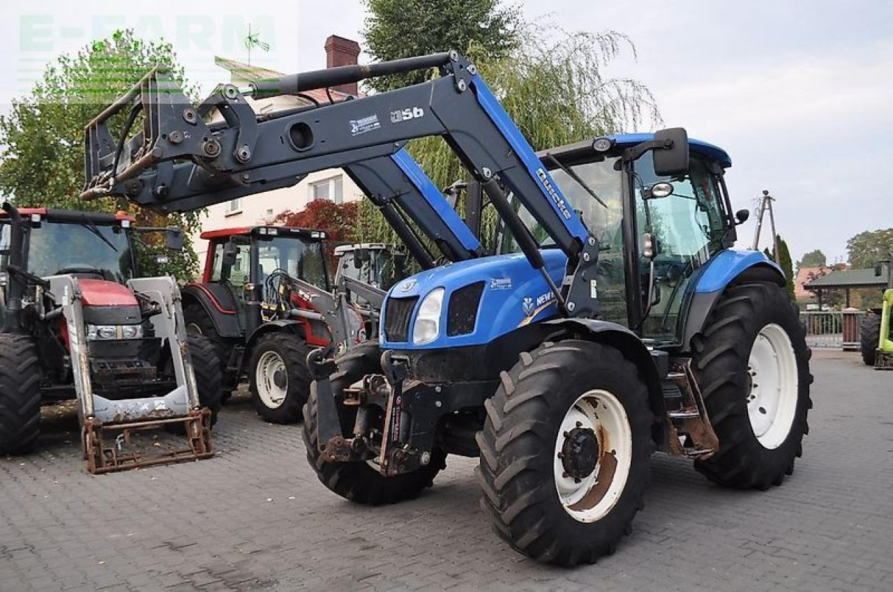 New Holland t6.140 + quicke q56 - Трактор: снимка 1 New Holland t6.140 + quicke q56 - Трактор: снимка 1