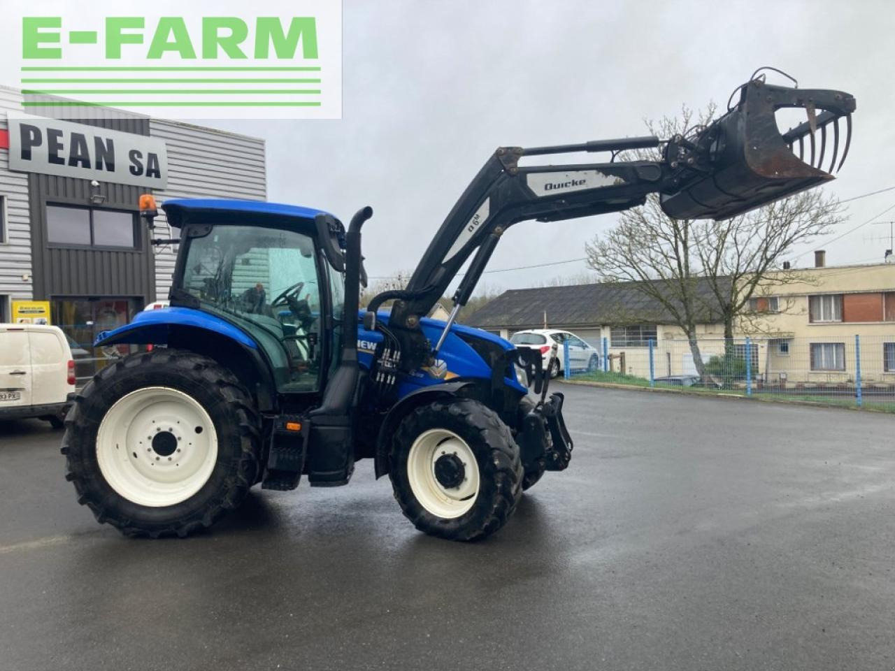 New Holland t6.155 - Трактор: снимка 1 New Holland t6.155 - Трактор: снимка 1