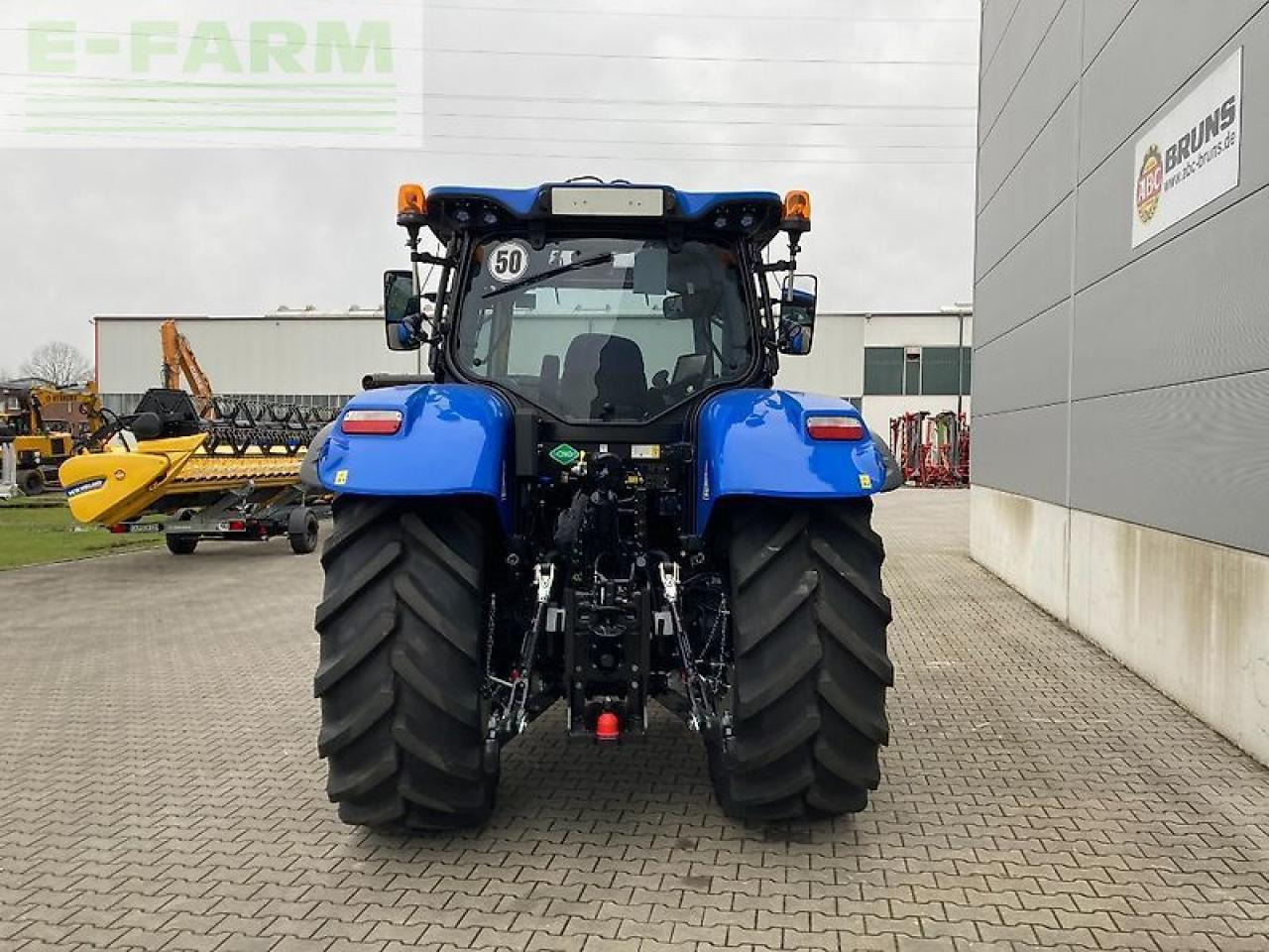 New Holland t6.180 dc methane power Methane Power - Трактор: снимка 5 New Holland t6.180 dc methane power Methane Power - Трактор: снимка 5