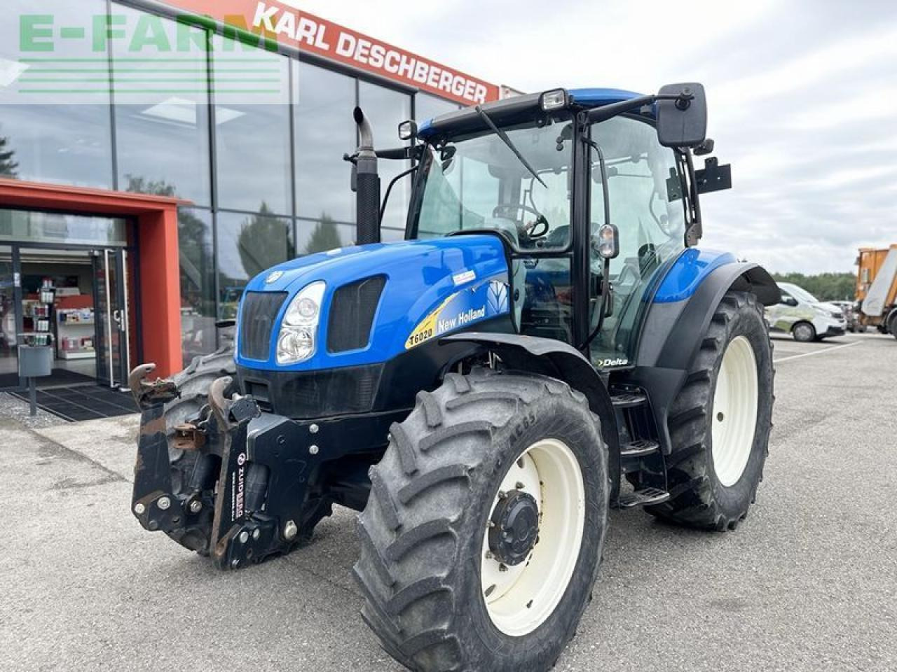 New Holland t6020 delta Delta - Трактор: снимка 1 New Holland t6020 delta Delta - Трактор: снимка 1