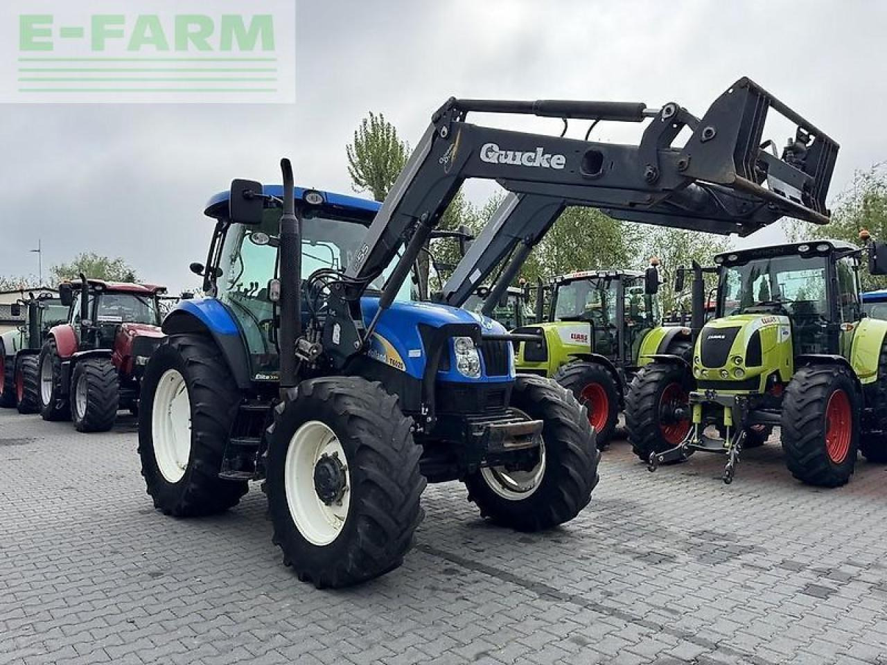 New Holland t6020 elite + quicke q55 Elite - Трактор: снимка 3 New Holland t6020 elite + quicke q55 Elite - Трактор: снимка 3