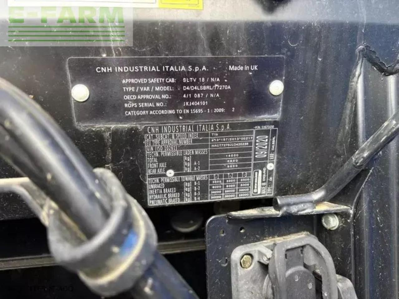 New Holland t7.270 ac - Трактор: снимка 5 New Holland t7.270 ac - Трактор: снимка 5