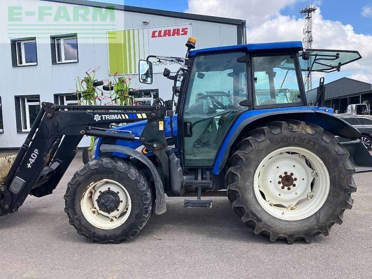 New Holland tl 100 a A - Трактор: снимка 1 New Holland tl 100 a A - Трактор: снимка 1