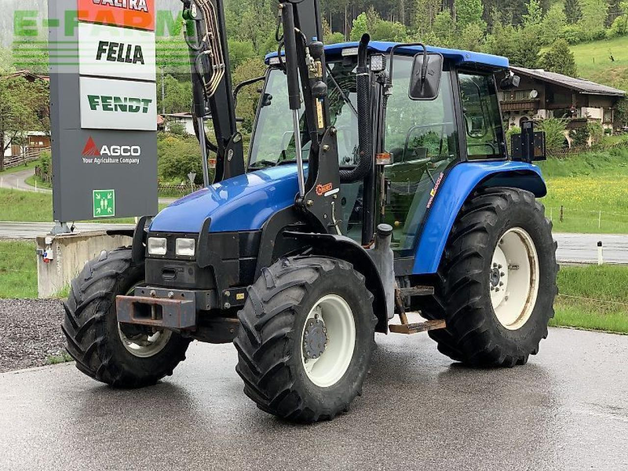 New Holland tl 70 a + hauer frontlader A - Трактор: снимка 2 New Holland tl 70 a + hauer frontlader A - Трактор: снимка 2