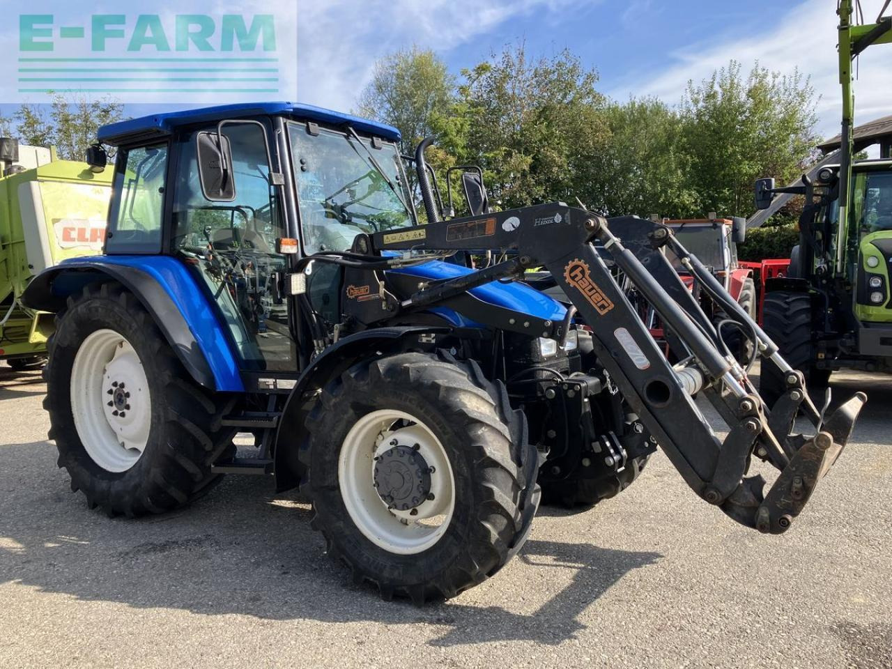 New Holland tl80 (4wd) - Трактор: снимка 3 New Holland tl80 (4wd) - Трактор: снимка 3