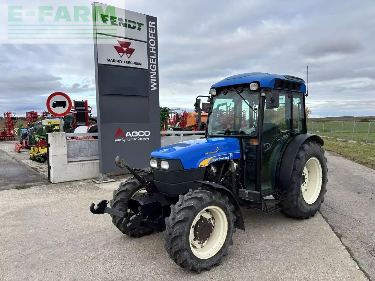 New Holland tn 85 fa dt supersteer - Трактор: снимка 2 New Holland tn 85 fa dt supersteer - Трактор: снимка 2