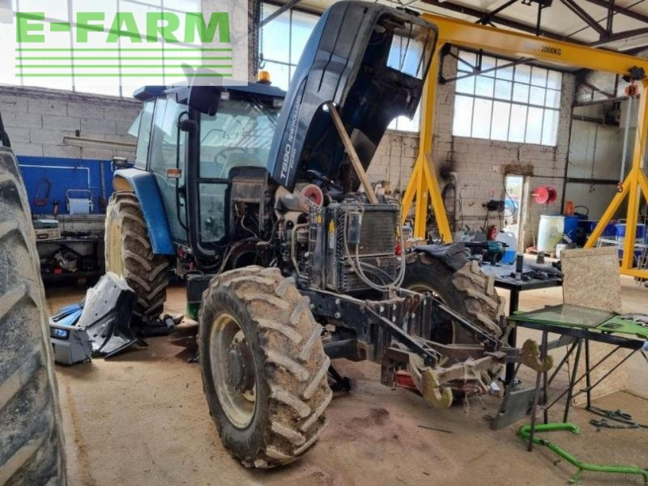 New Holland ts90 - Трактор: снимка 4 New Holland ts90 - Трактор: снимка 4