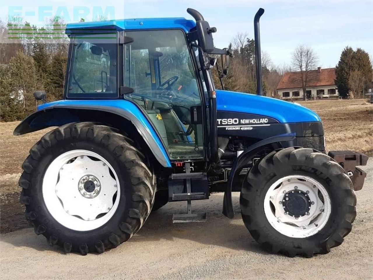 New Holland ts90 - Трактор: снимка 2 New Holland ts90 - Трактор: снимка 2