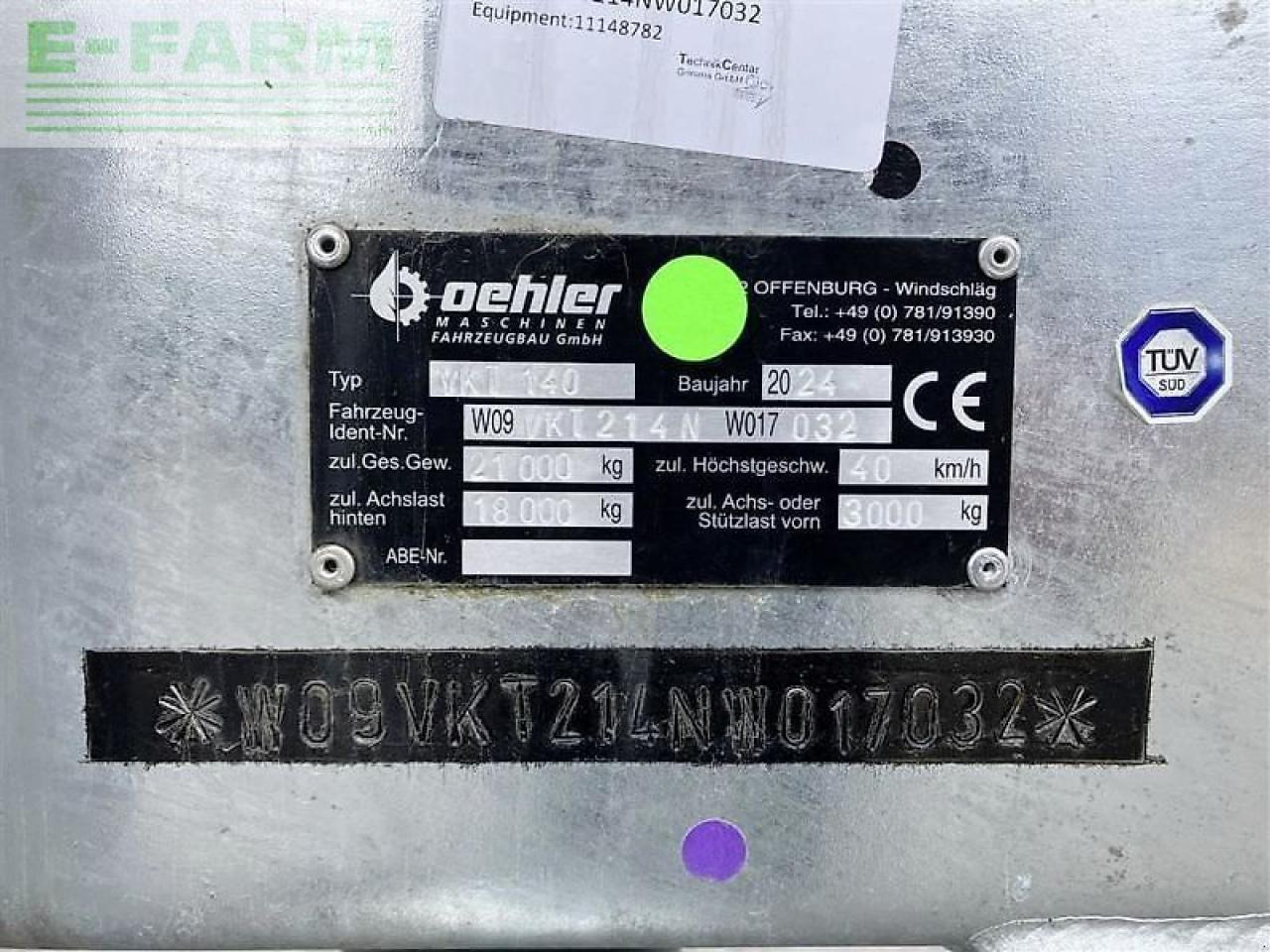Машина за торене Oehler güllefass vkt 140: снимка 26