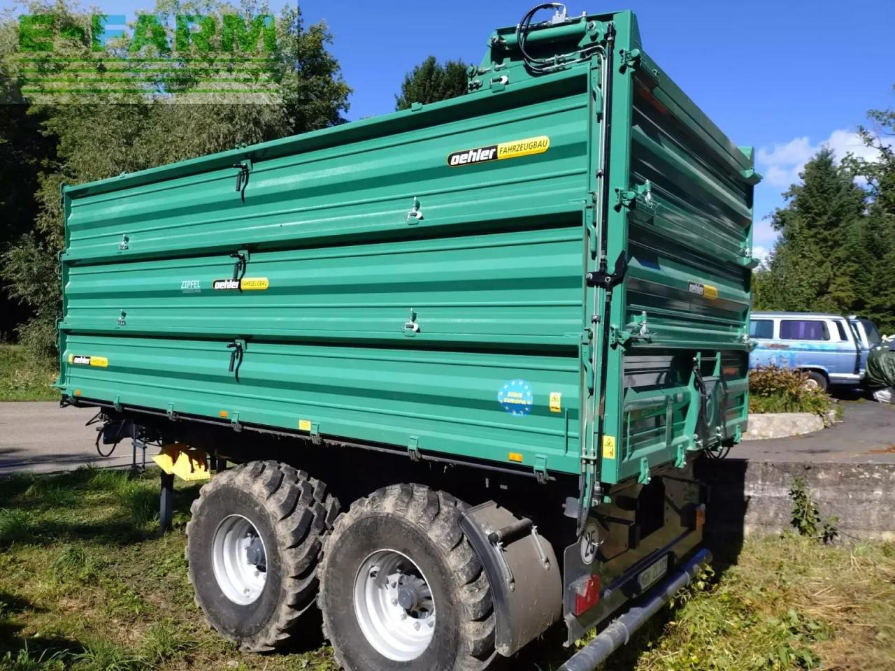 Oehler tdk 160, 16to, hydr. rückwand - Селскостопанско ремарке самосвал: снимка 1 Oehler tdk 160, 16to, hydr. rückwand - Селскостопанско ремарке самосвал: снимка 1
