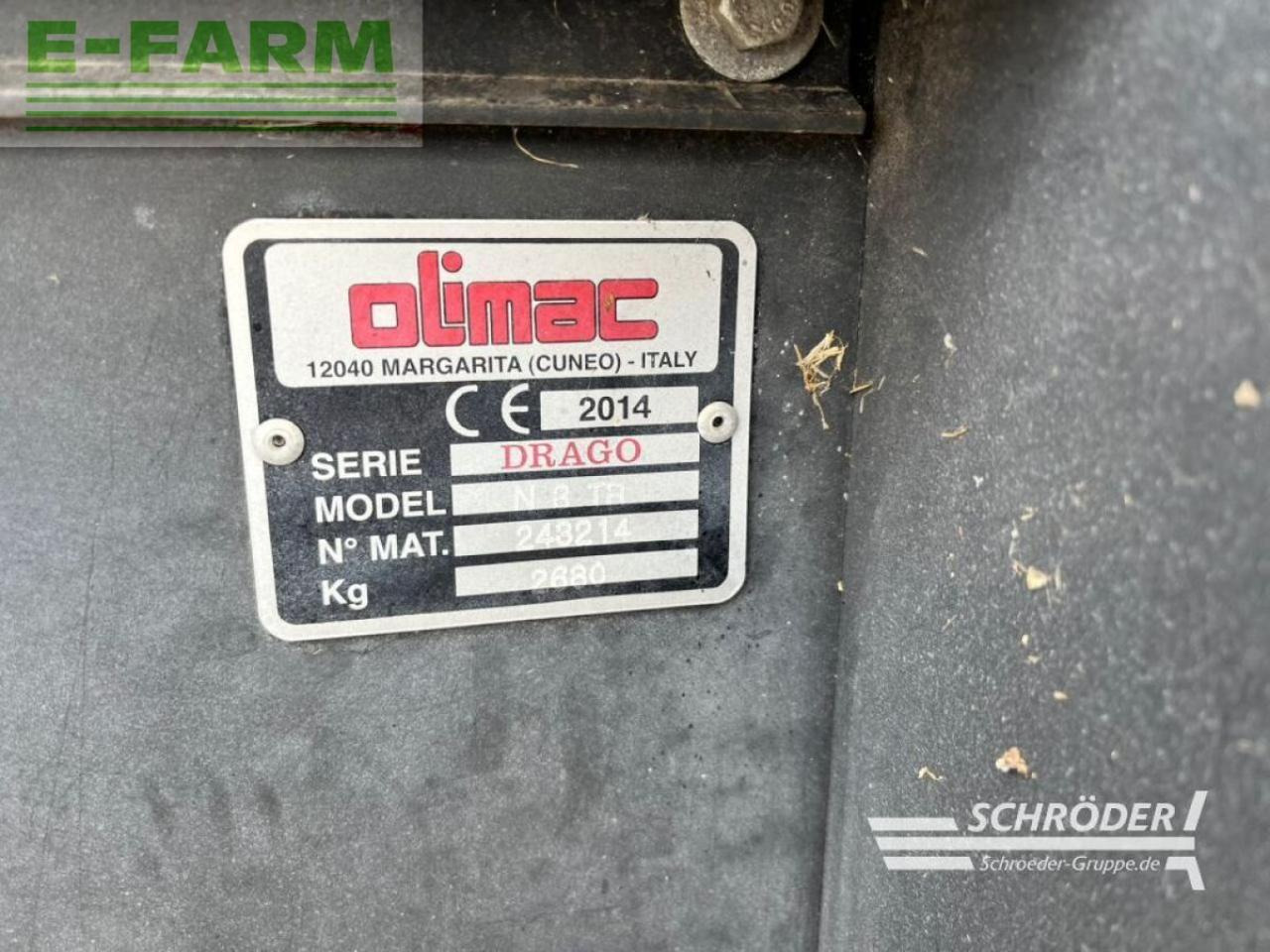 Olimac drago n 8 tr 6,00 m - Принадлежност за силажокомбайн: снимка 2 Olimac drago n 8 tr 6,00 m - Принадлежност за силажокомбайн: снимка 2