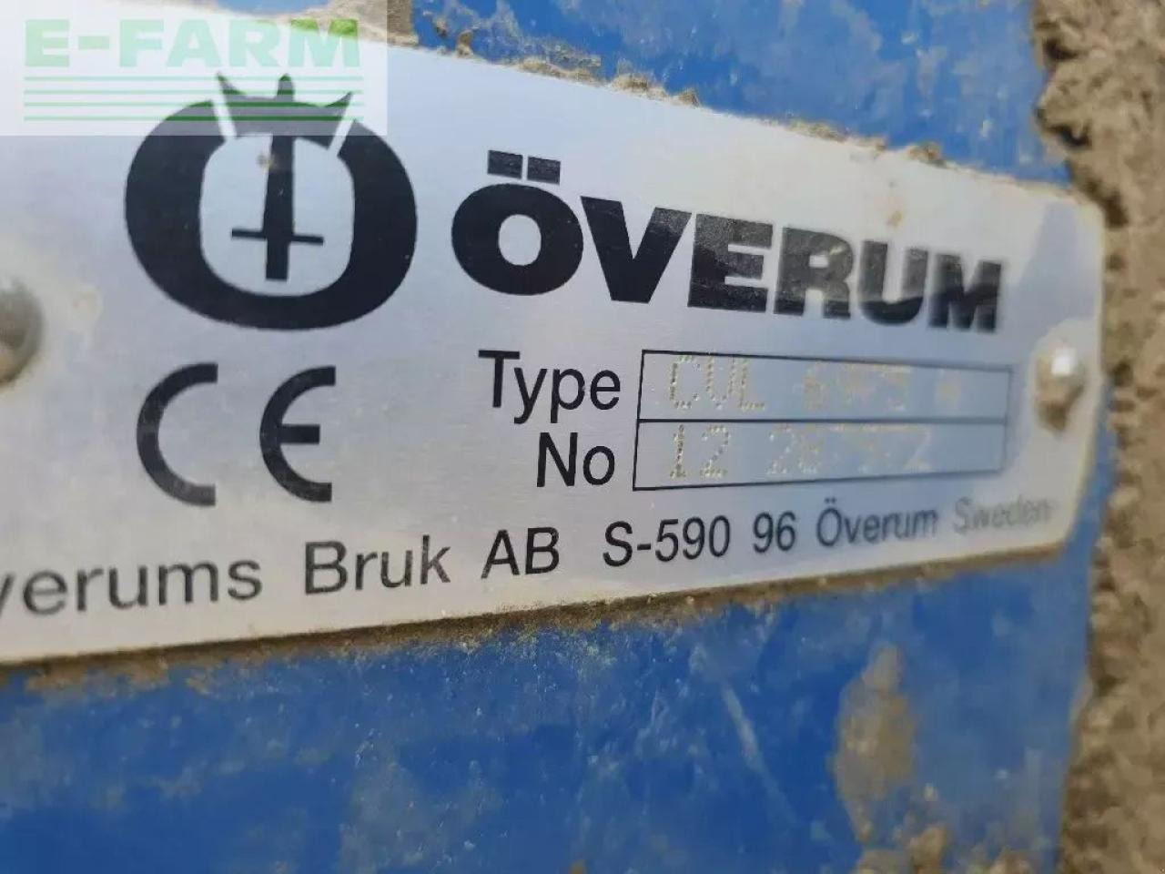 Плуг Överum 6 corps: снимка 6