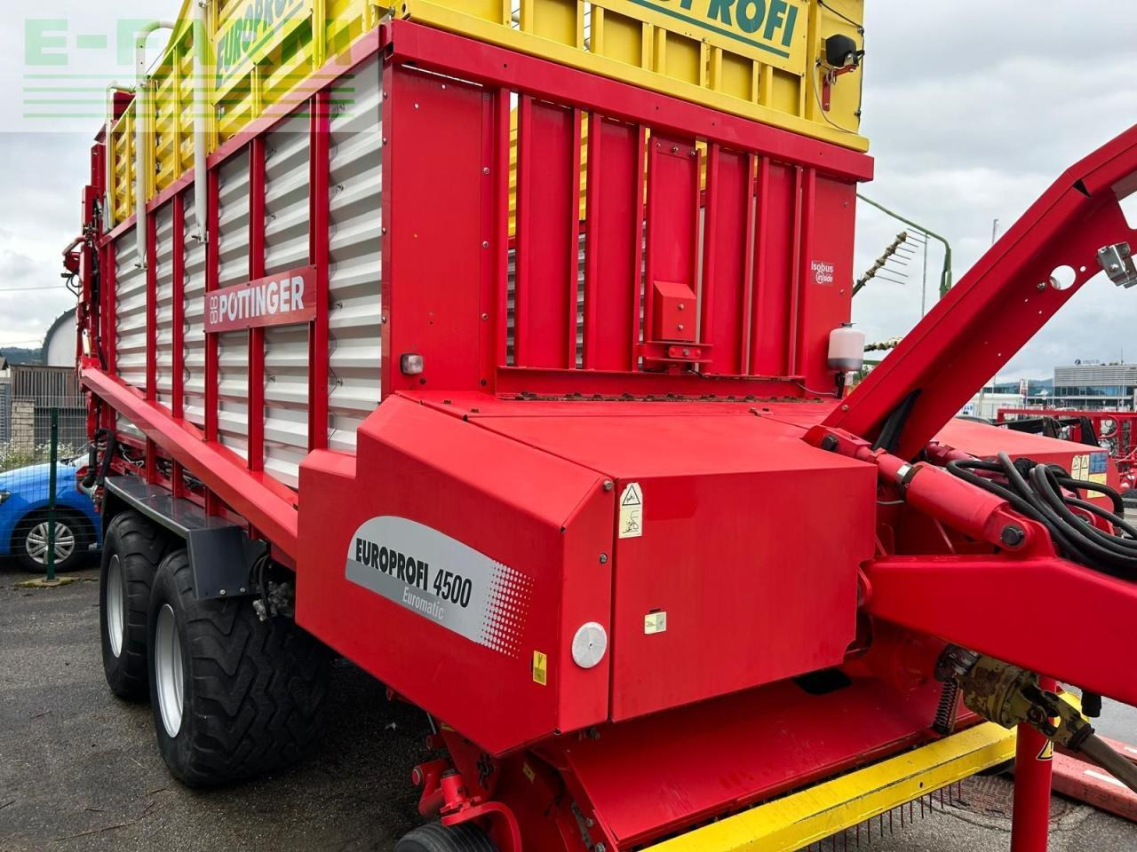 Pöttinger Ladewagen Europrofi 4500D - Селскостопанско ремарке самосвал: снимка 3 Pöttinger Ladewagen Europrofi 4500D - Селскостопанско ремарке самосвал: снимка 3