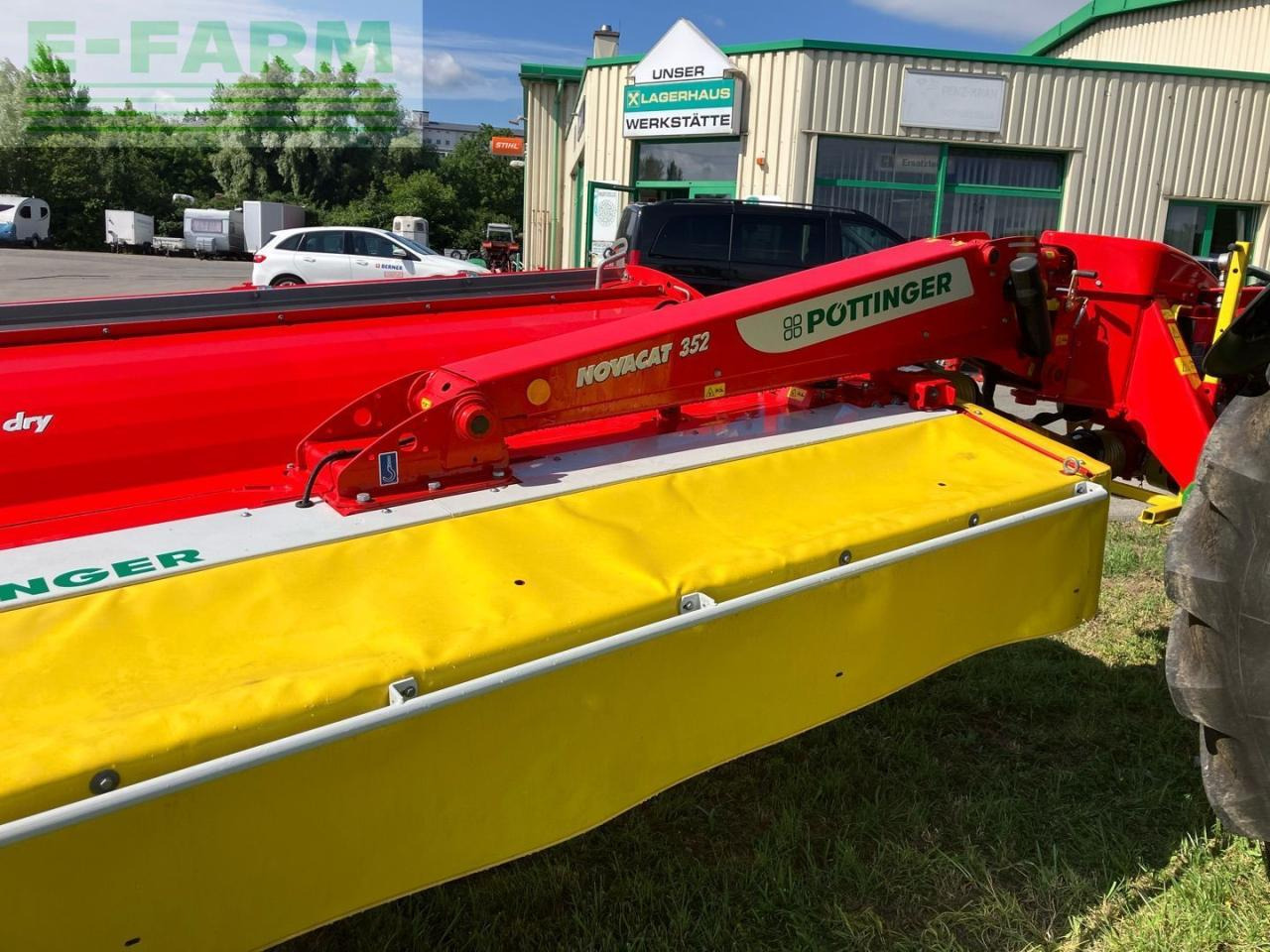 Pöttinger NOVACAT352 - Косачка: снимка 3 Pöttinger NOVACAT352 - Косачка: снимка 3