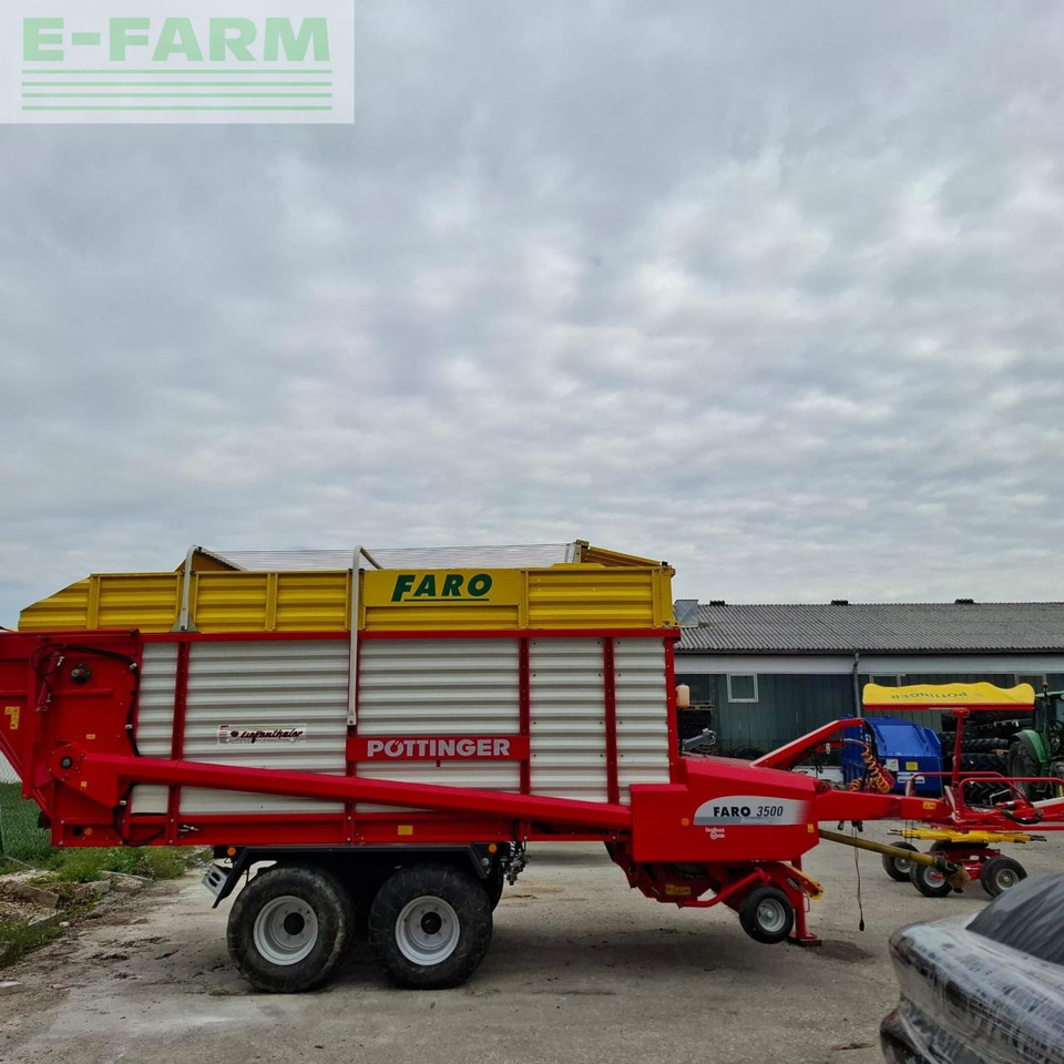 Pöttinger Silierwagen /Faro 3500D - Селскостопанско ремарке самосвал: снимка 4 Pöttinger Silierwagen /Faro 3500D - Селскостопанско ремарке самосвал: снимка 4